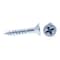 Prime-Line Wood Screw, Flat Head Phillips Drive No. 8 X 7/8in Zinc Plated Steel 50PK 9035057 - alternate 3